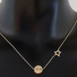 Love / Hope Reversible Necklace